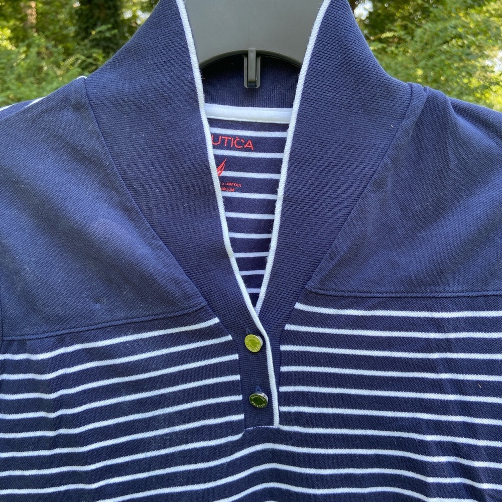 Nautica Two Button Golf Shirt - Picture 2 of 4